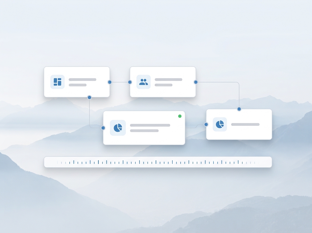 Connected architecture building blocks of a custom solution
